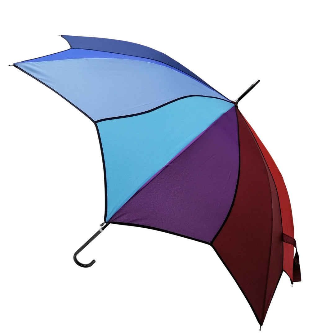 Everyday Swirl Stick Umbrella Rainbow
