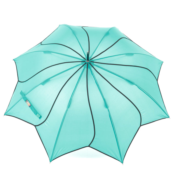 Everyday Swirl Stick Umbrella Teal