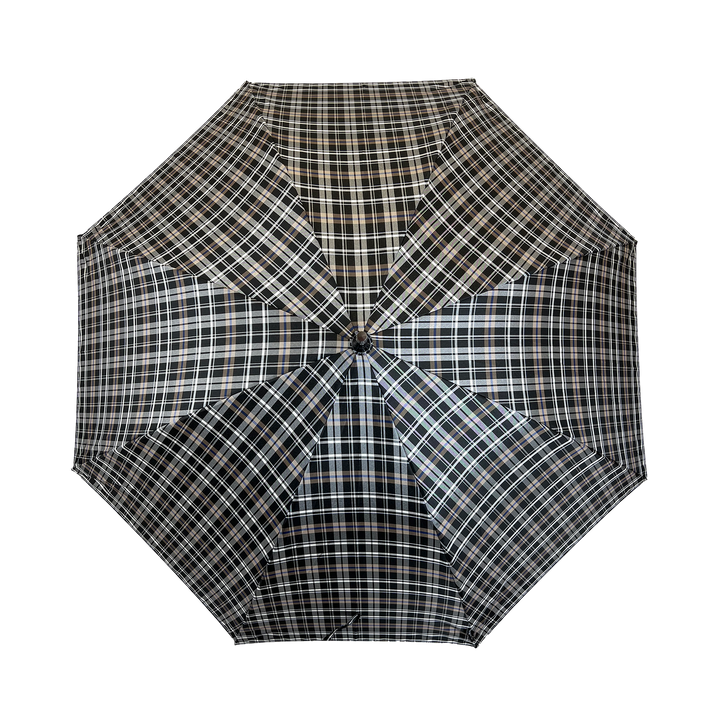 Everyday Tartan Stick Umbrella Black