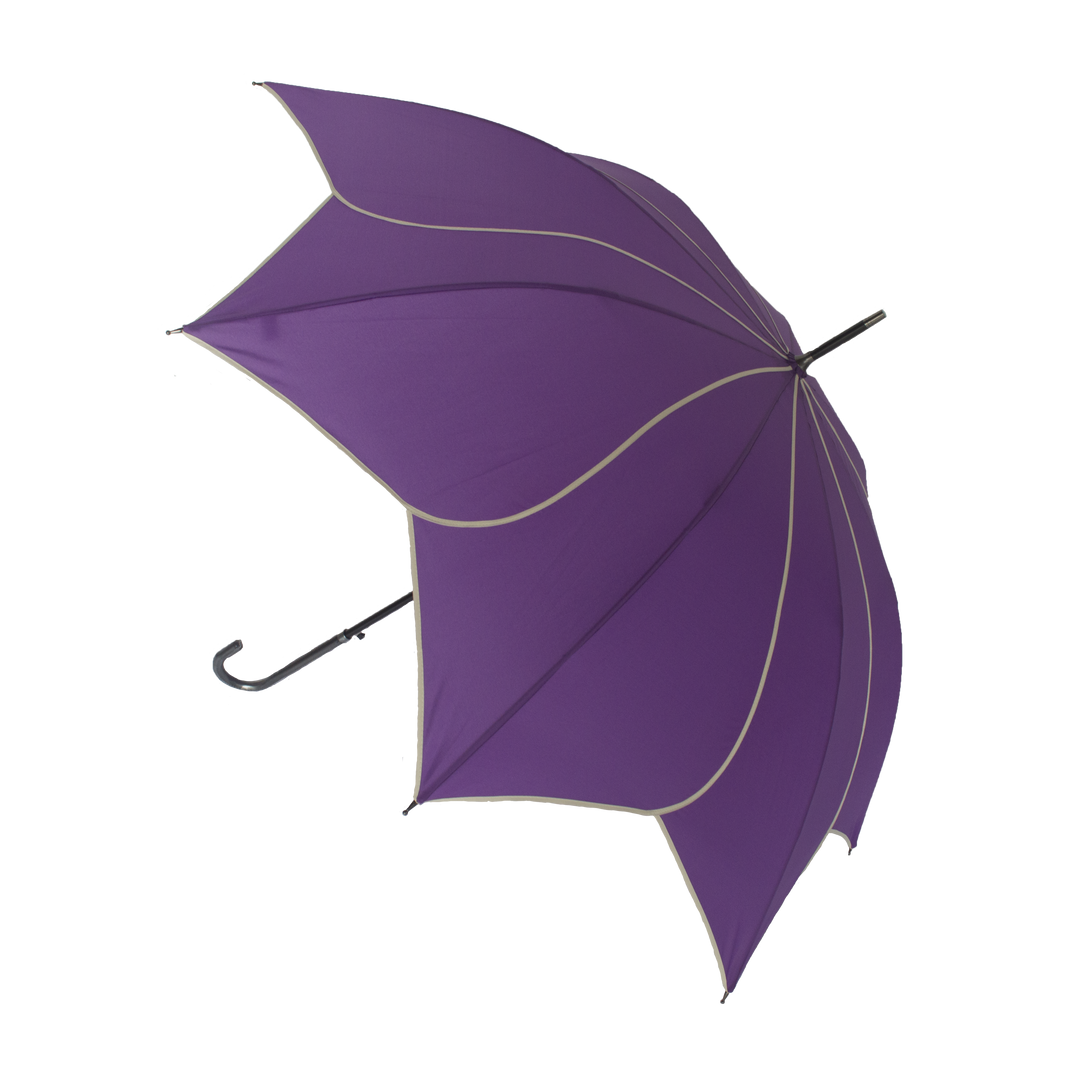 Everyday Swirl Stick Umbrella Purple