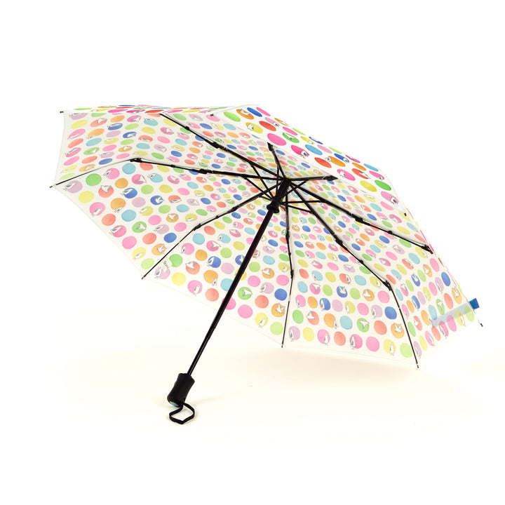 Laura Wall Dots Design Folding Umbrella