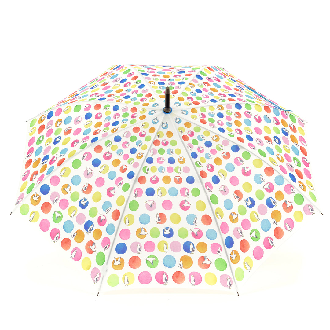 Laura Wall Dots Design Stick Umbrella