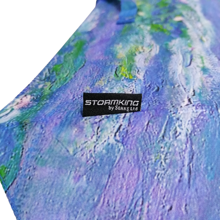StormKing Art Collection Monet Water Lillies Folding Umbrella by Soake