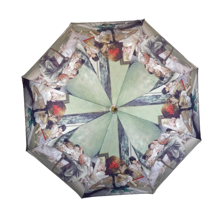 StormKing Art Degas Ballet Class Classic Stick Umbrella by Soake