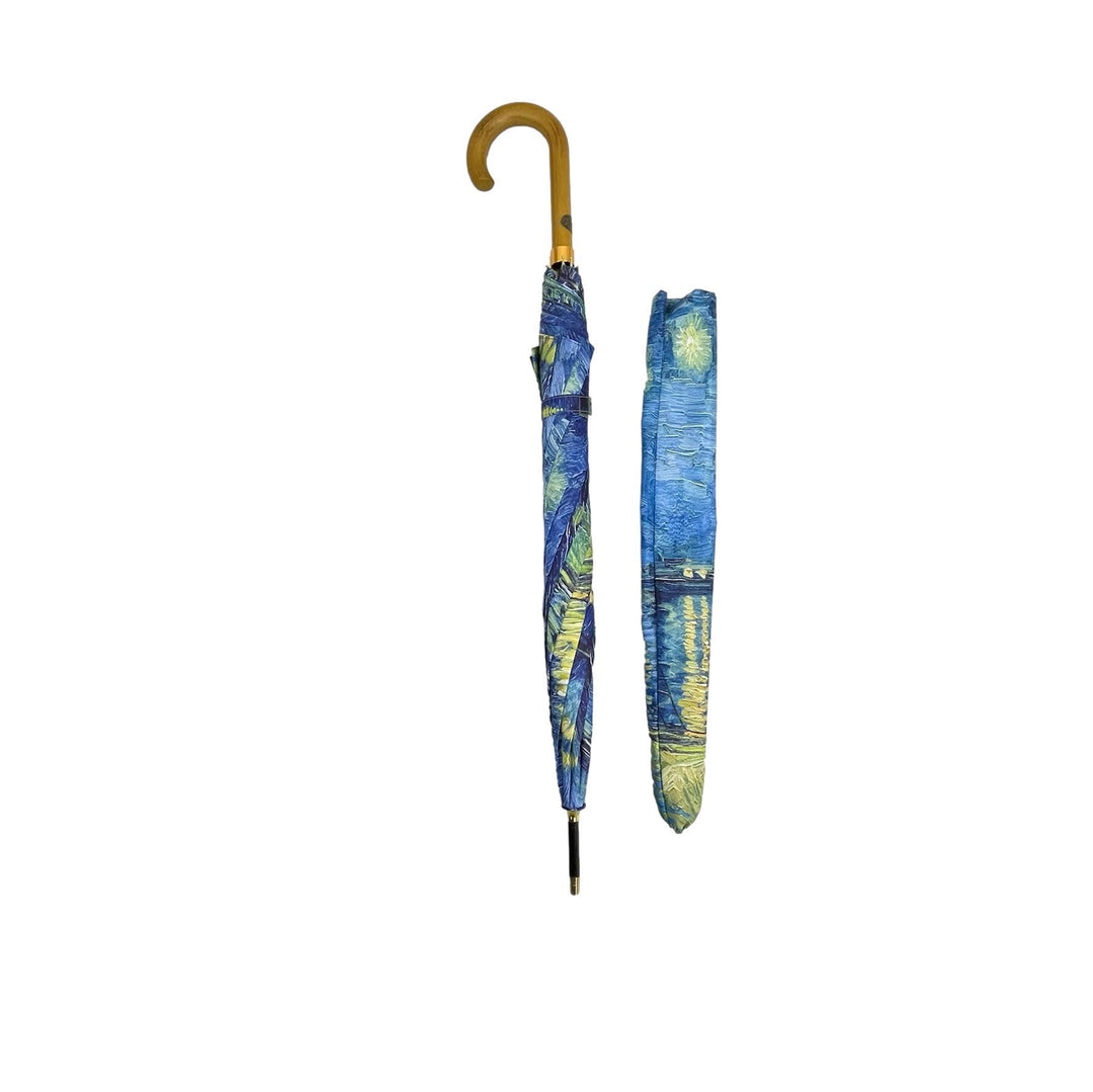 StormKing Art Van Gogh Over the Rhone Classic Stick umbrella by Soake