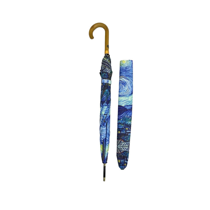 StormKing Art Van Gogh Starry Night Classic Stick umbrella by Soake