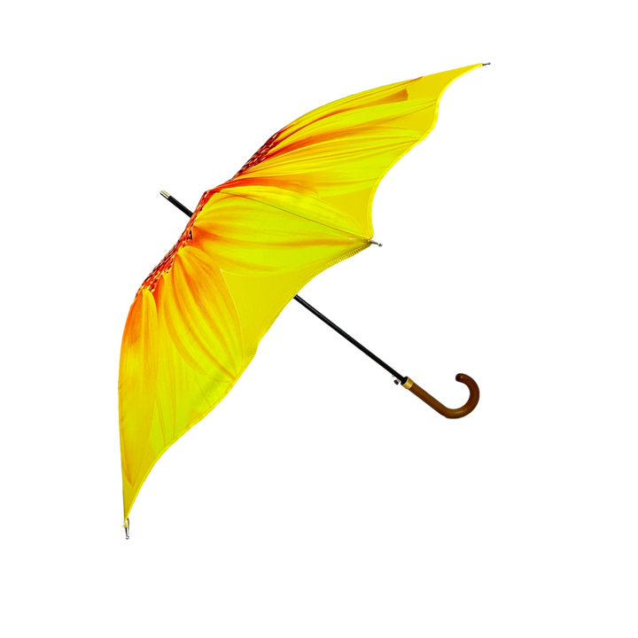 StormKing Floral Sunflower Classic Stick Umbrella