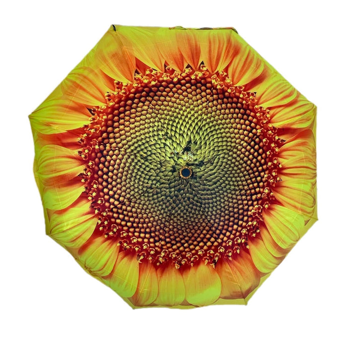 StormKing Floral Collection Sunflower Folding Umbrella