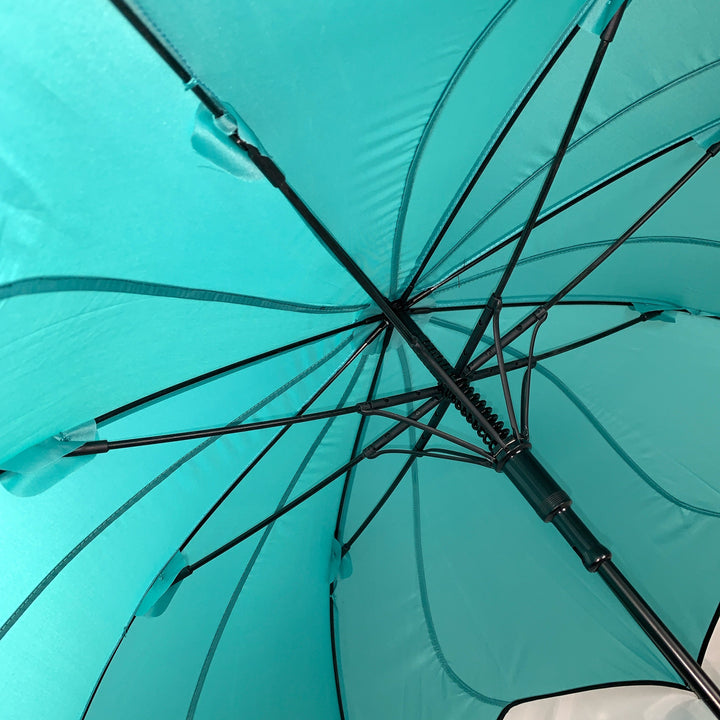 Everyday Swirl Stick Umbrella Teal