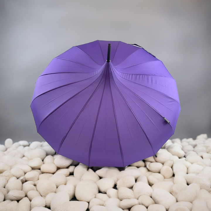 Boutique Classic Pagoda Umbrella in Violet