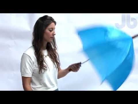 Sky Blue Plain Jollybrolly Umbrella