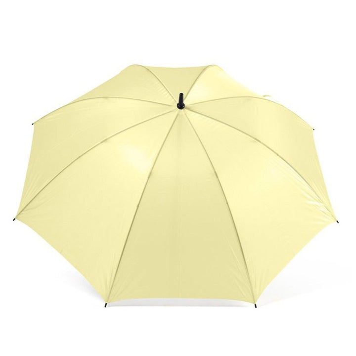 Cream Plain Cheap Golf Umbrellas Top Canopy