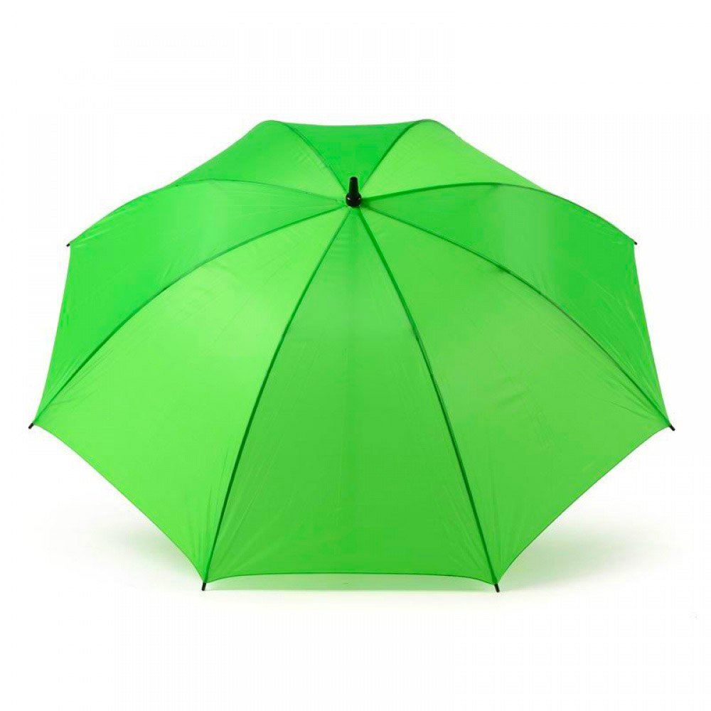 Shamrock Green Plain Cheap Golf Umbrella UK Top Canopy