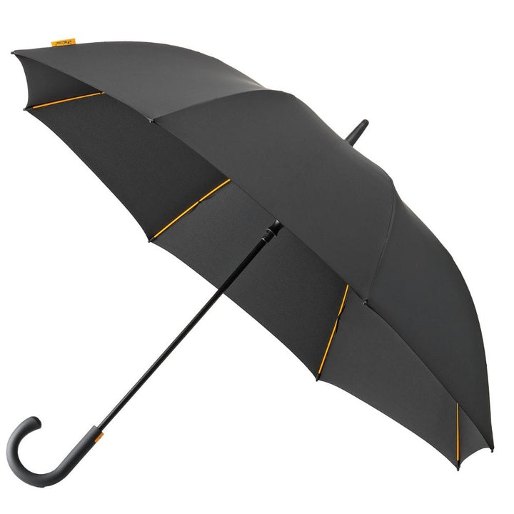 Windproof Black Falcone Golf Umbrella Side View