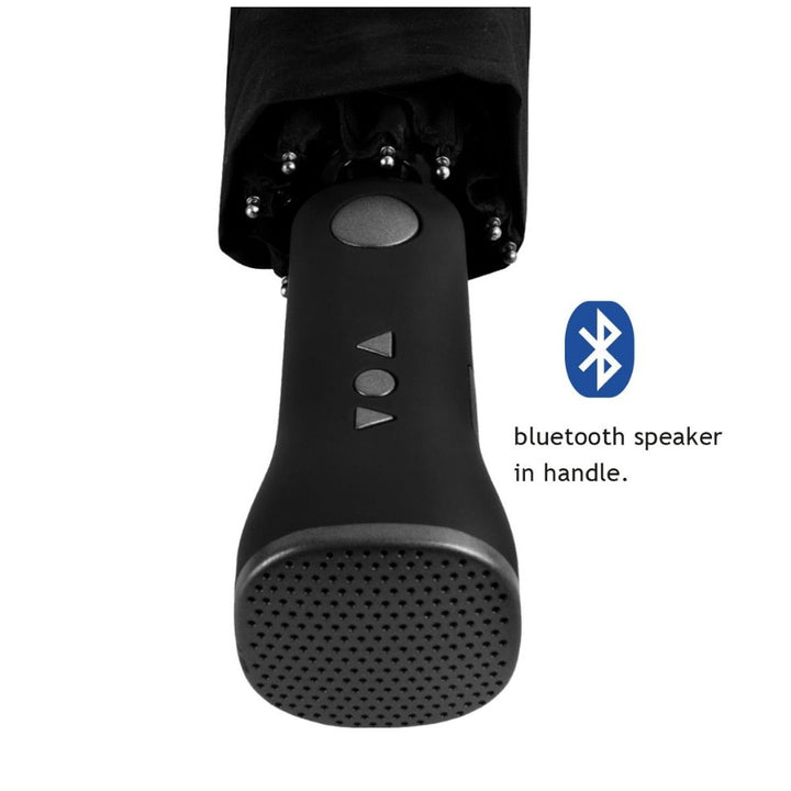 Bluetooth Speaker Black Compact Umbrella Speaker