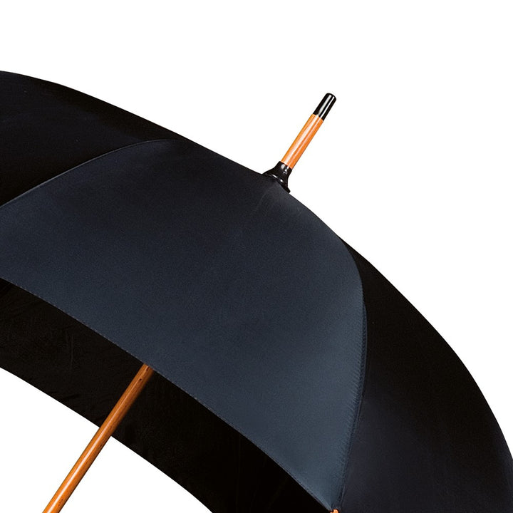 Black Wood Stick Walking Umbrella Tip