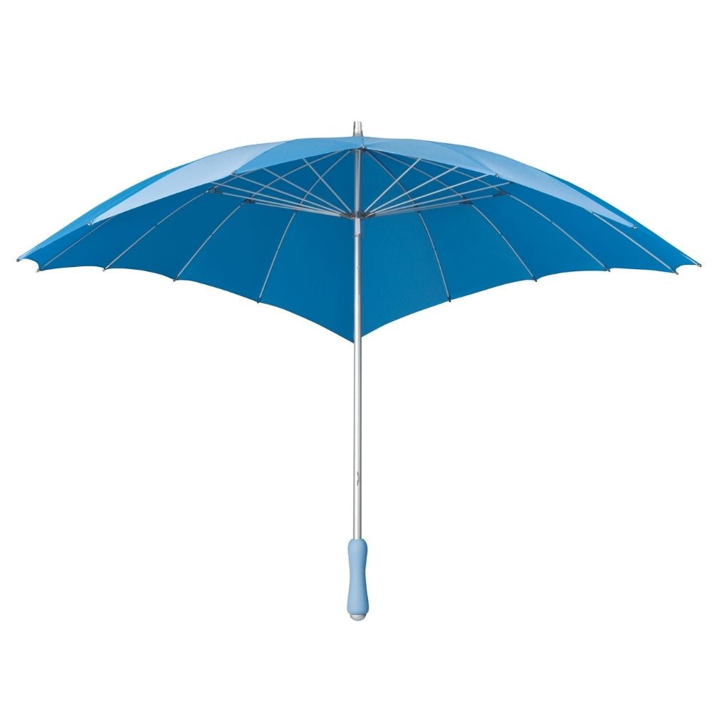 Blue Heart Umbrella by Impliva Side Canopy