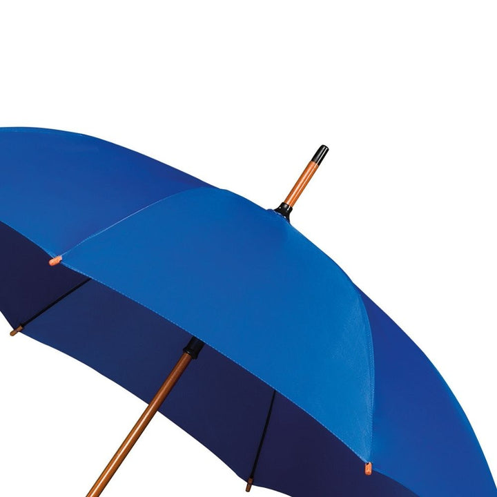 Blue Wood Stick Walking Umbrella Tip
