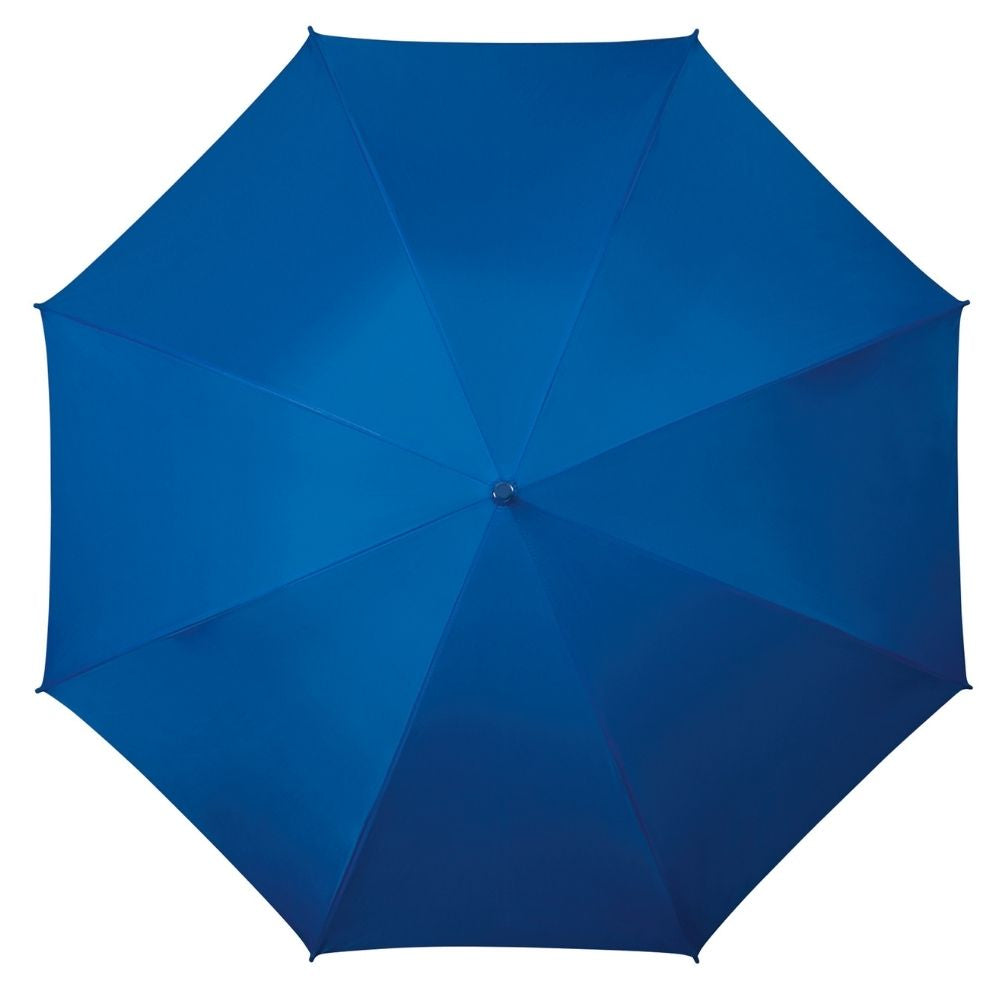 Impliva Plain Blue Walking Umbrella Top View