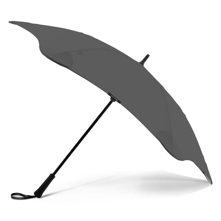 Classic Windproof Charcoal Blunt Umbrella Side Canopy