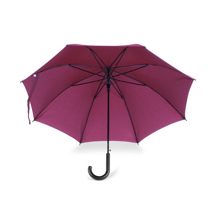 Falconetti Dark Red Walking Umbrella Under Canopy