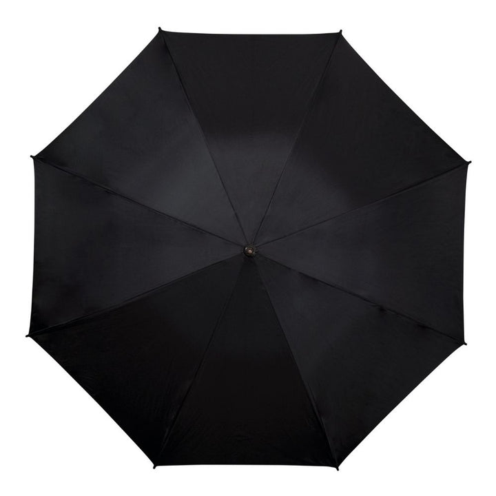De Luxe Black Falcone Golf Umbrella Top View