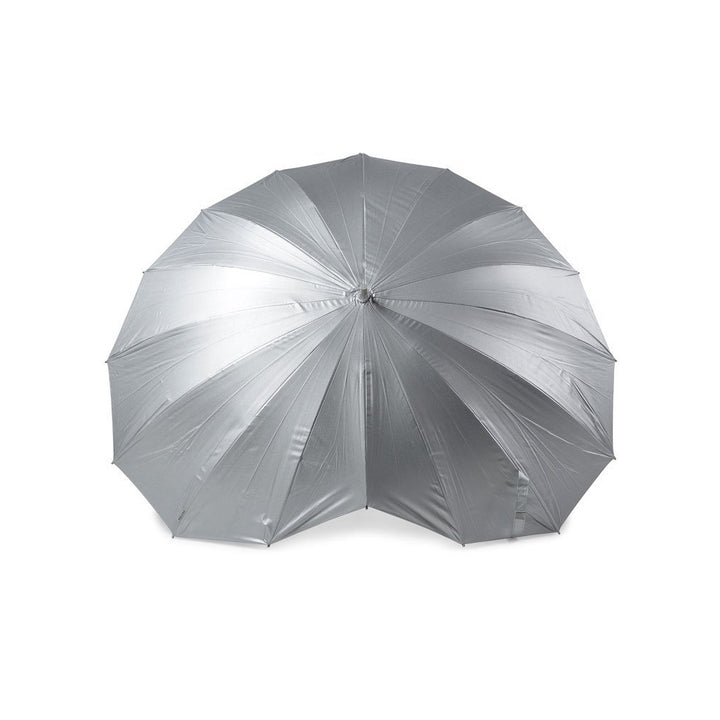 Silver Heart Shaped Umbrella Top Canopy