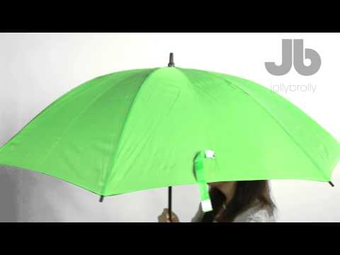 Shamrock Green Plain Golf Umbrella