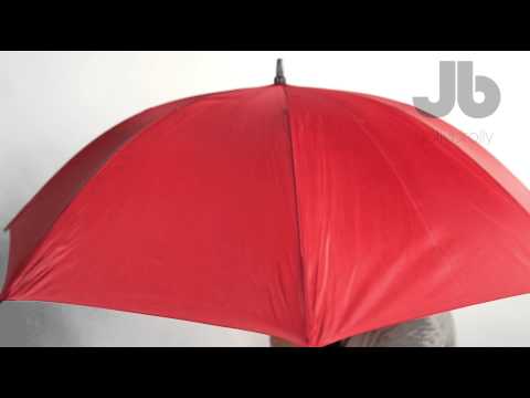 Red Plain Golf Umbrella