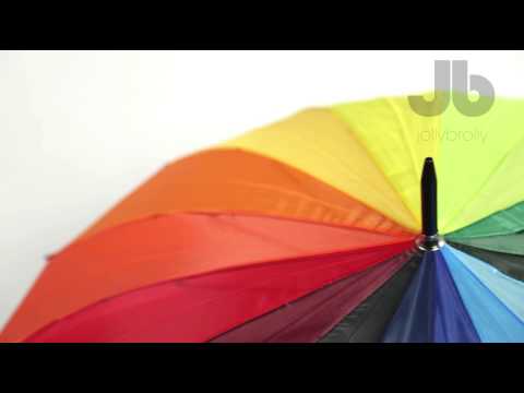 Mini golf rainbow umbrella