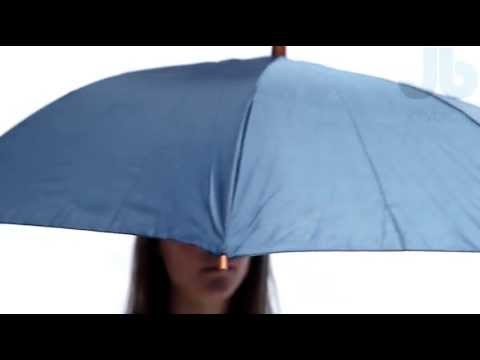 Navy Plain Jollybrolly Umbrella