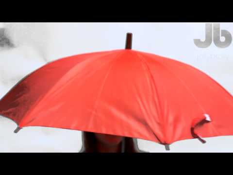 Orange Plain Jollybrolly Umbrella