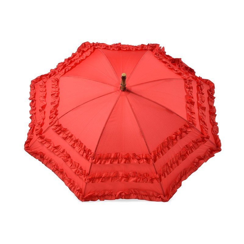 Kids red wedding umbrella top
