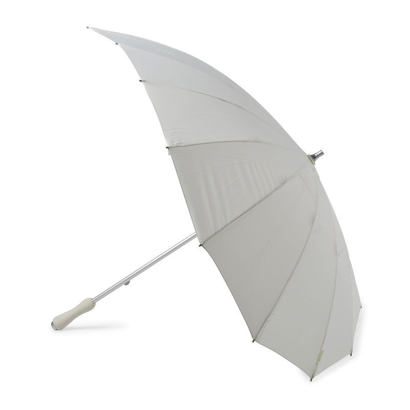 Cream Heart Shaped Umbrella Side Canopy