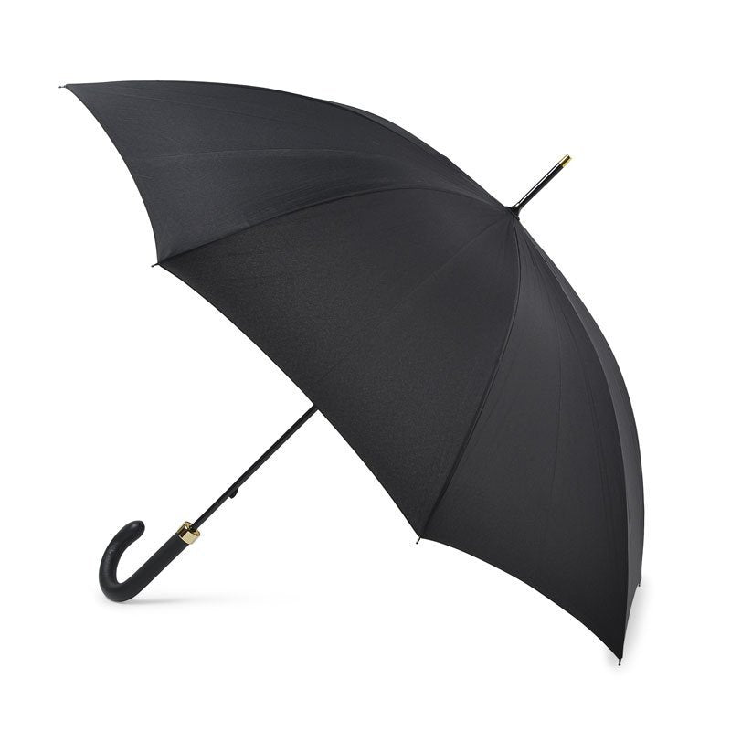 Fulton Minister Black Mens Walking Umbrella Side Canopy