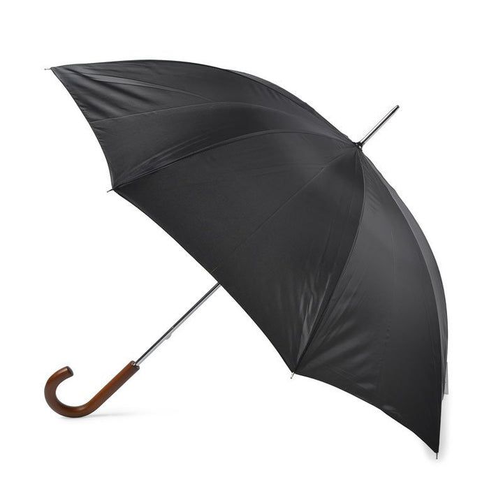 Walker Black Walking Mens Umbrella Side Canopy