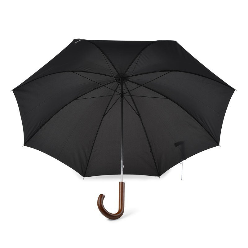 Walker Black Walking Mens Umbrella Under Canopy