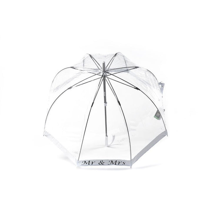 Birdcage Mr and Mrs Clear Dome Wedding Top Canopy
