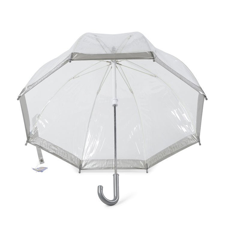 My Little Helper Clear Dome Childrens Umbrella Under Canopy