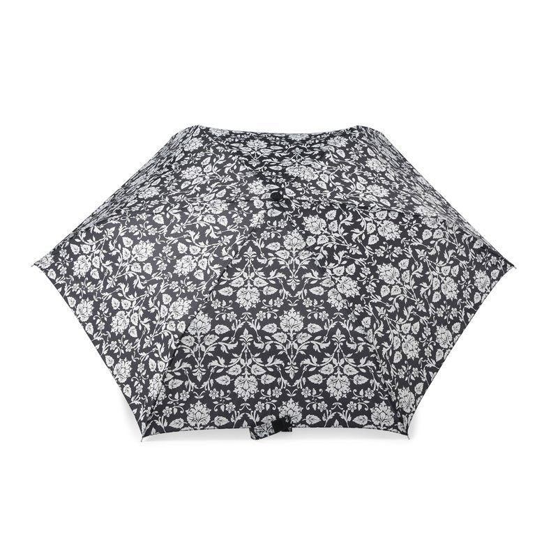 Miniflat Delph Flower Wallpaper Compact Umbrella Top Canopy