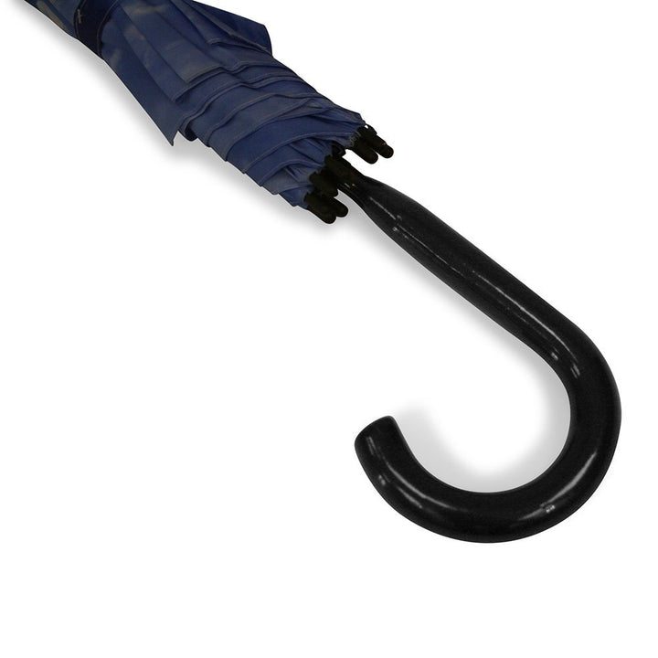 Sky and Clouds Blue Walking Umbrella Handle