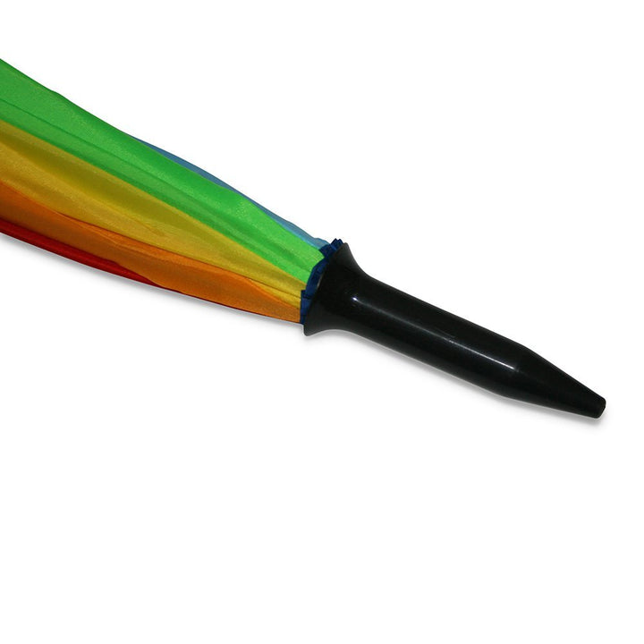 Eight Colour Cheap Rainbow Golf Umbrella Tip