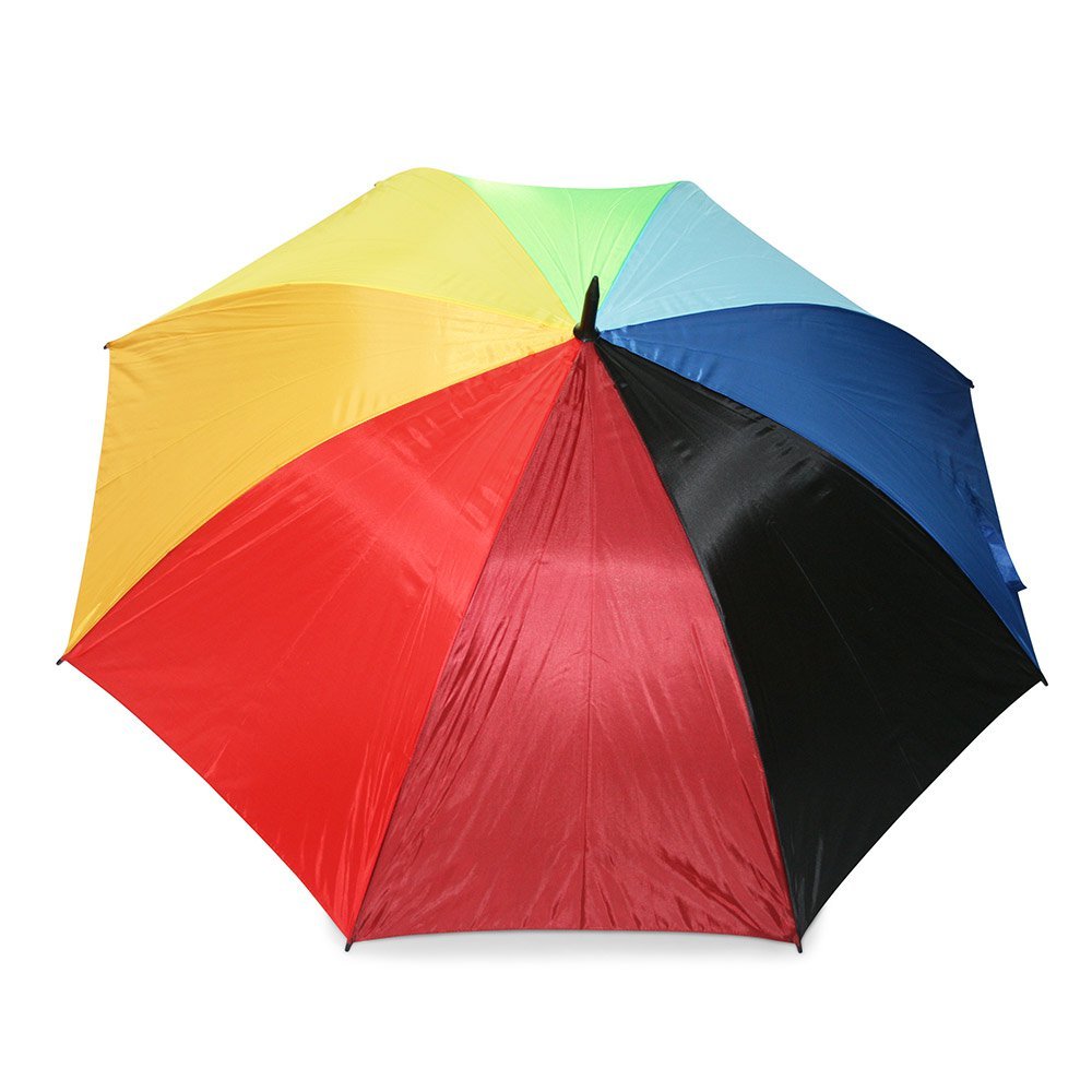 Eight Colour Cheap Rainbow Golf Umbrella Top Canopy