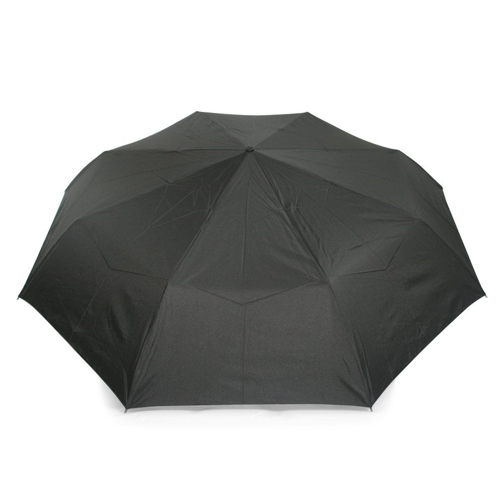 Open and Close Jumbo Black Compact Men Umbrella Top Canopy