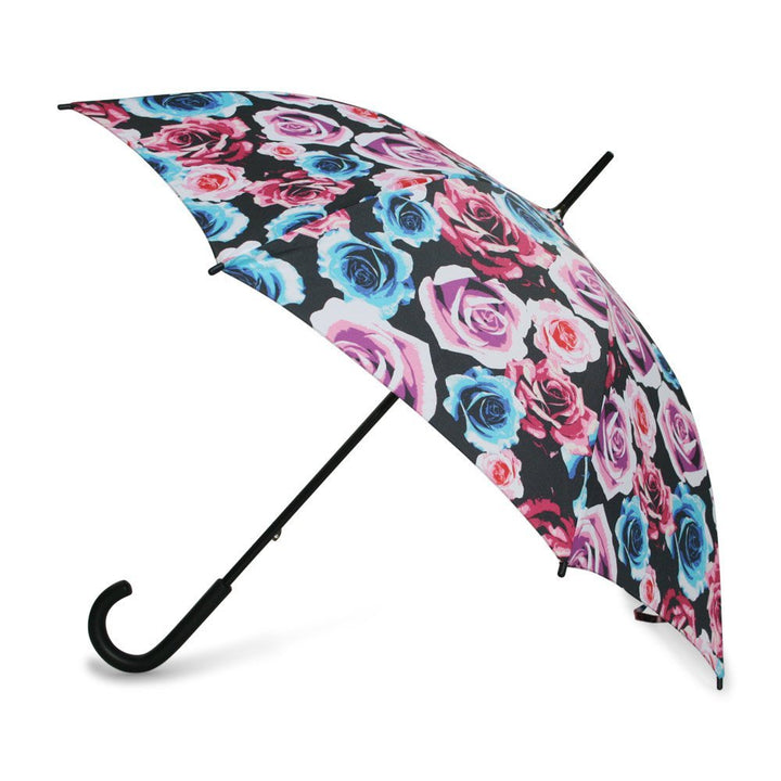 Kensington Colour Pop Rose Ladies Umbrella Side Canopy