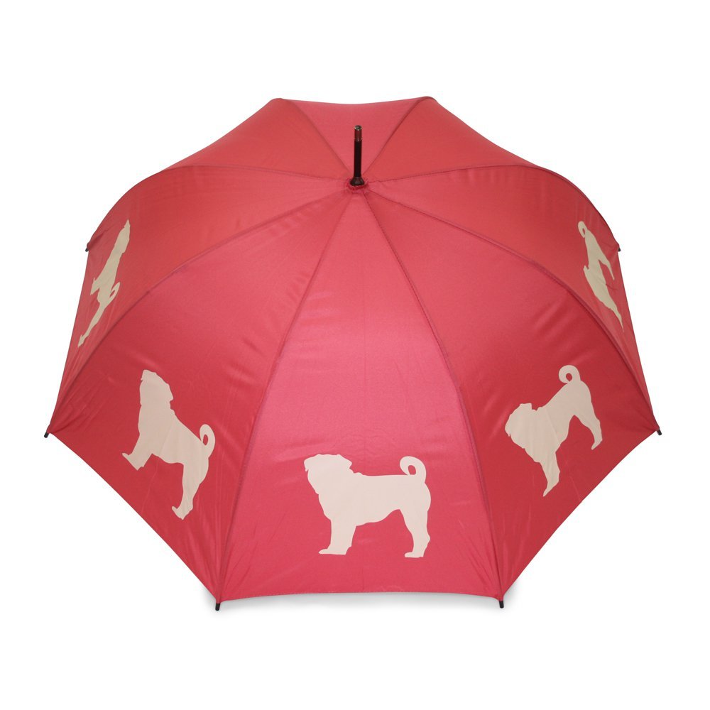 San Francisco Pug Red Walking Umbrella Jolly Brolly – Jollybrolly