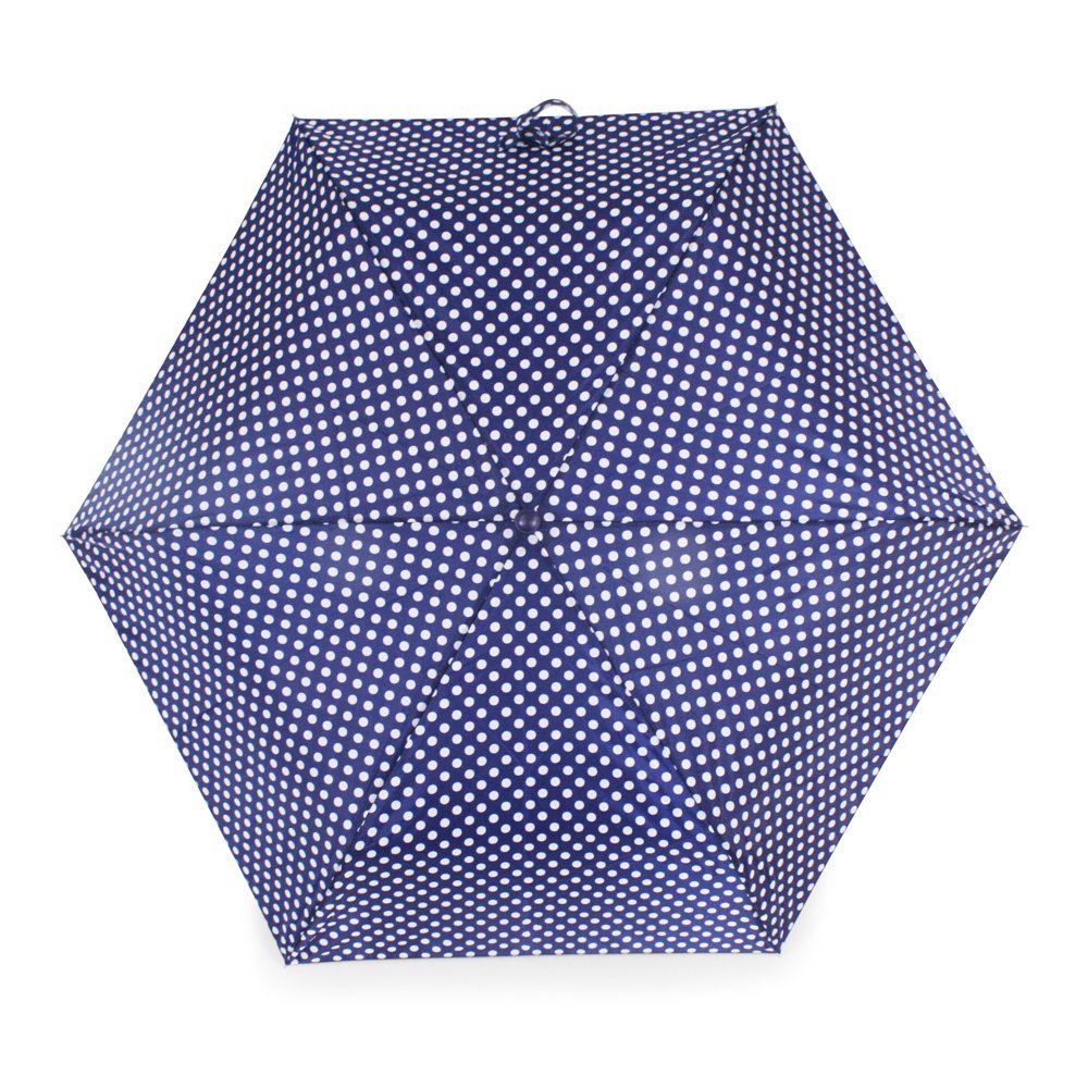 Fulton Navy Spot Cheap Compact Umbrella Top Canopy