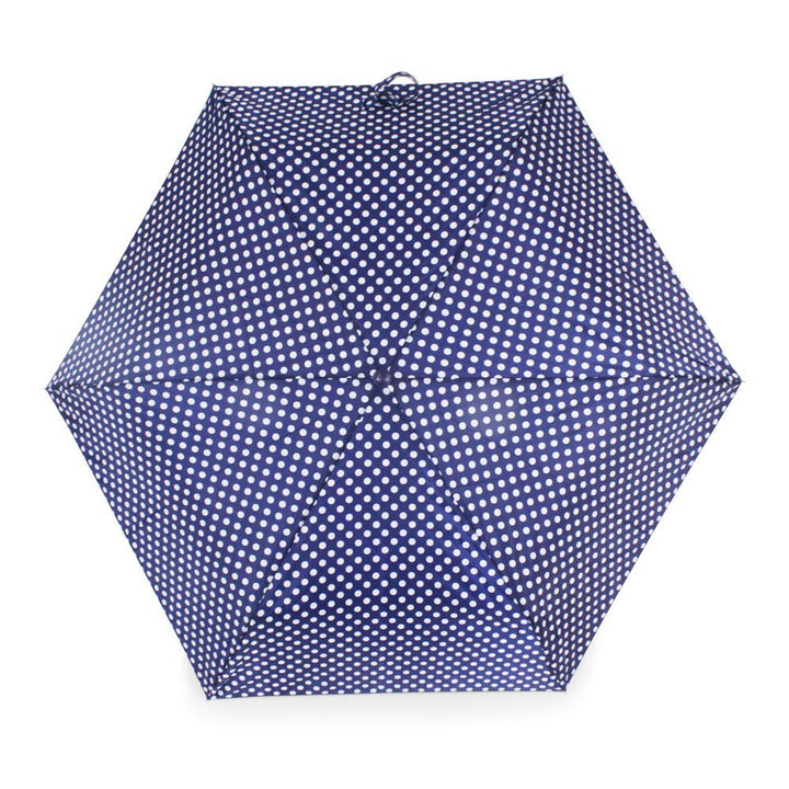 Fulton Navy Spot Cheap Compact Umbrella Top Canopy