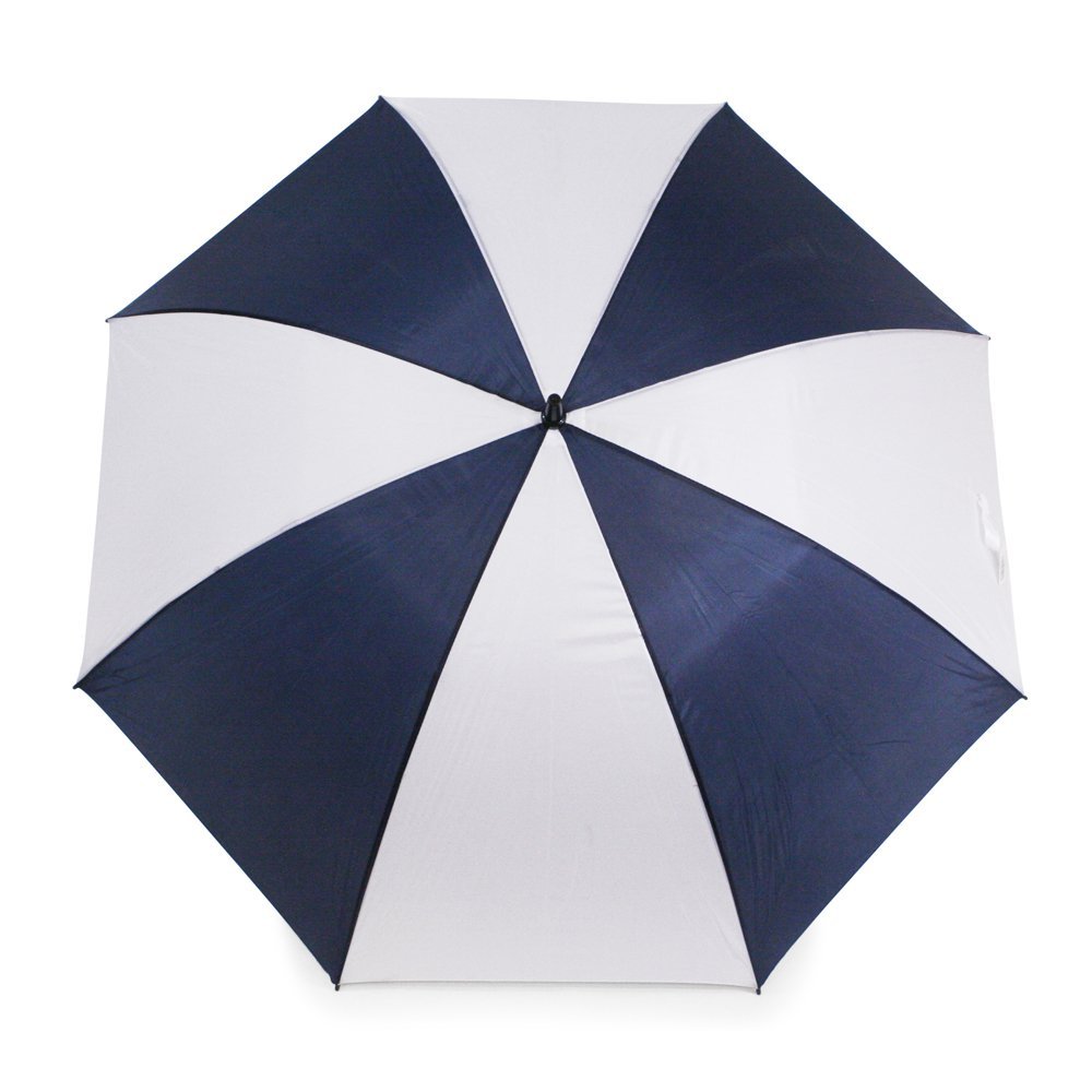 Navy and White Plain Cheap Golf Umbrella Top Canopy