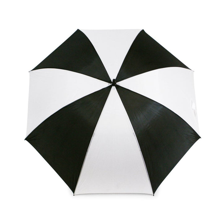 Black and White Plain Cheap Golf Umbrella Top Canopy